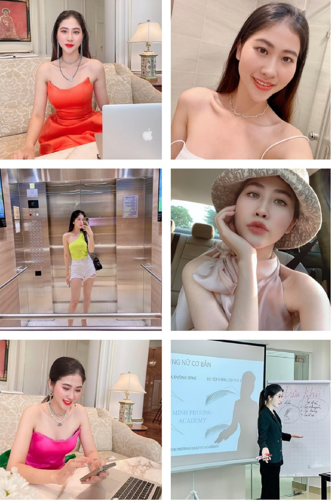 A2165 照片1474张 视频63个 越南  白富美 美容院高管 日常 工作 旅游